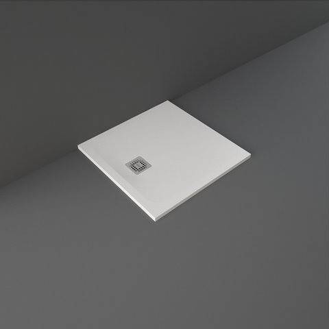 Rak Ceramics Feeling brodzik 80x80 cm kwadratowy Raksolid biały RFST008080S500