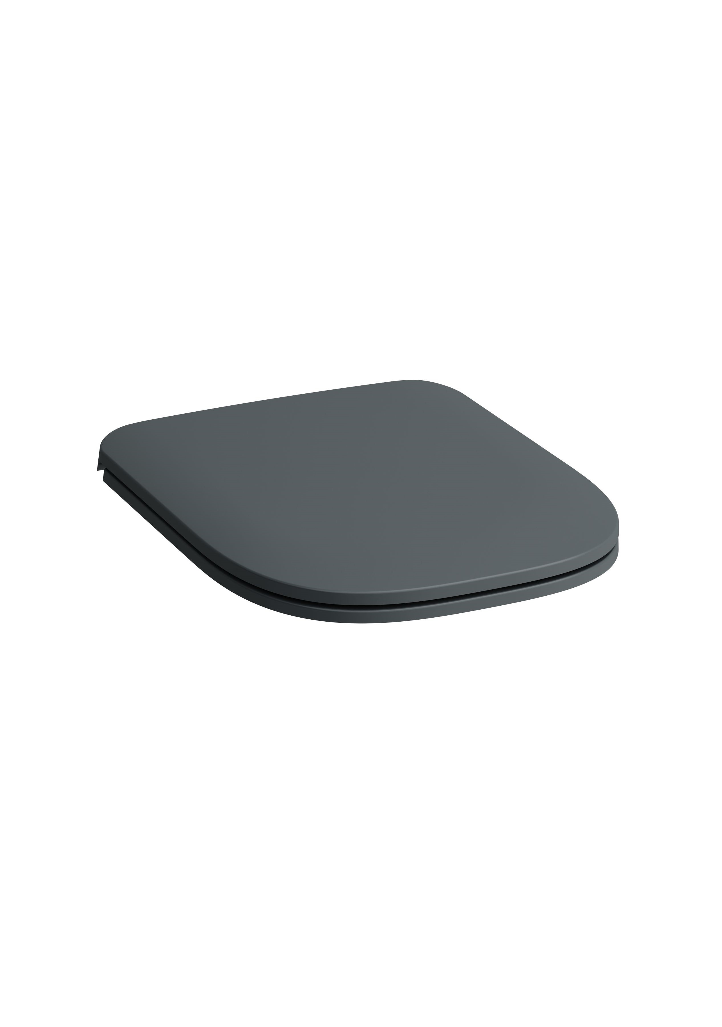 Laufen Meda deska sedesowa wolnoopadająca grafit mat H8911157580001