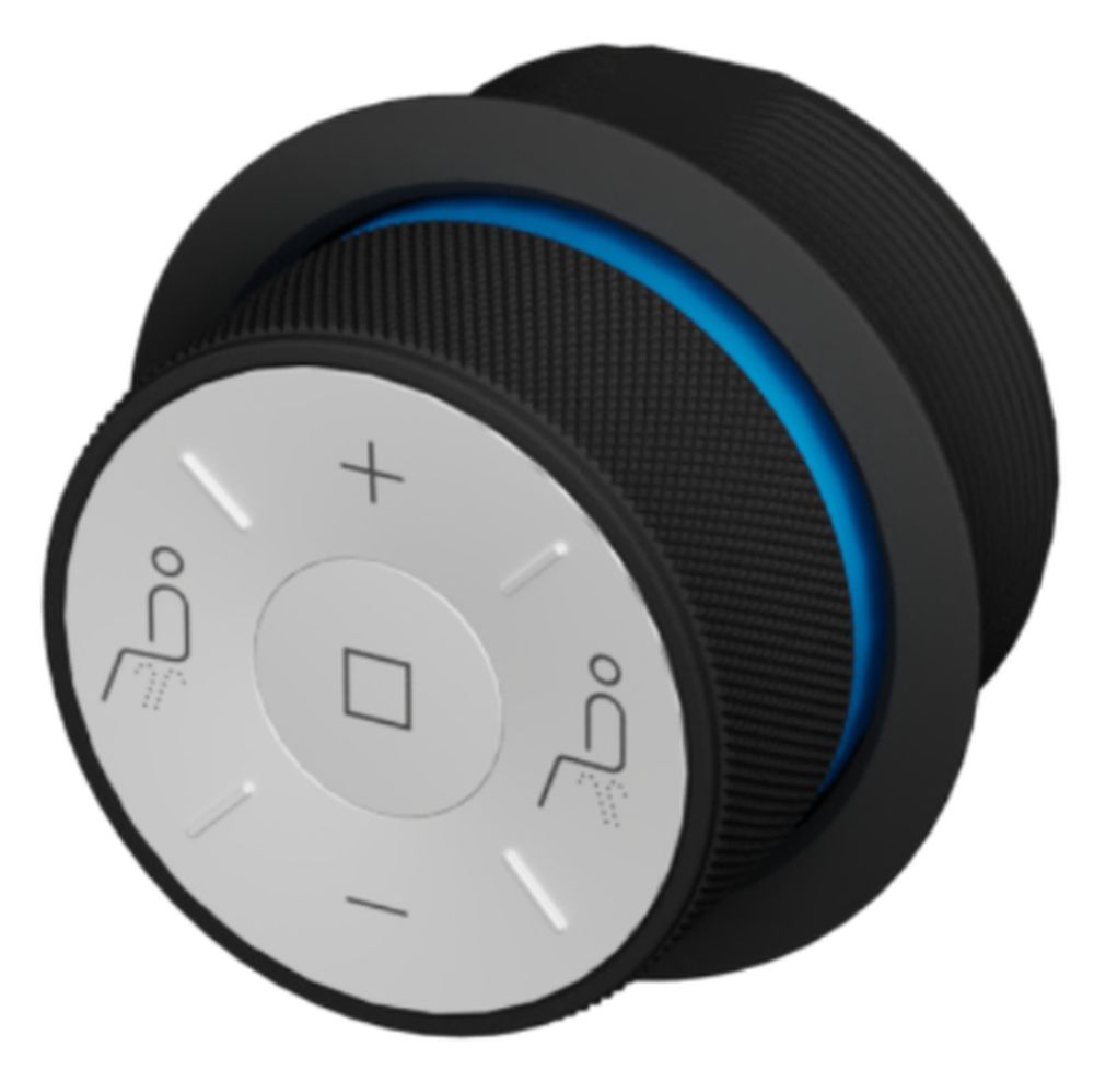 Excellent Dakota pokrętło sterujące czarne CEEX.4022.D2.BL