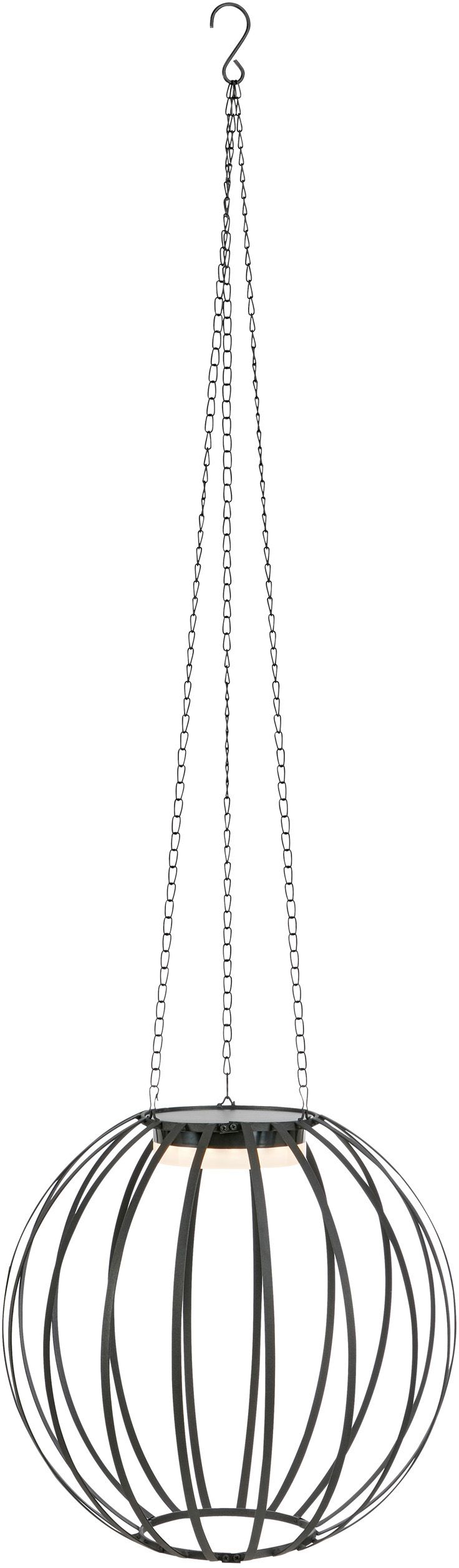 Markslöjd Kivo lampa solarna wisząca czarny 109120