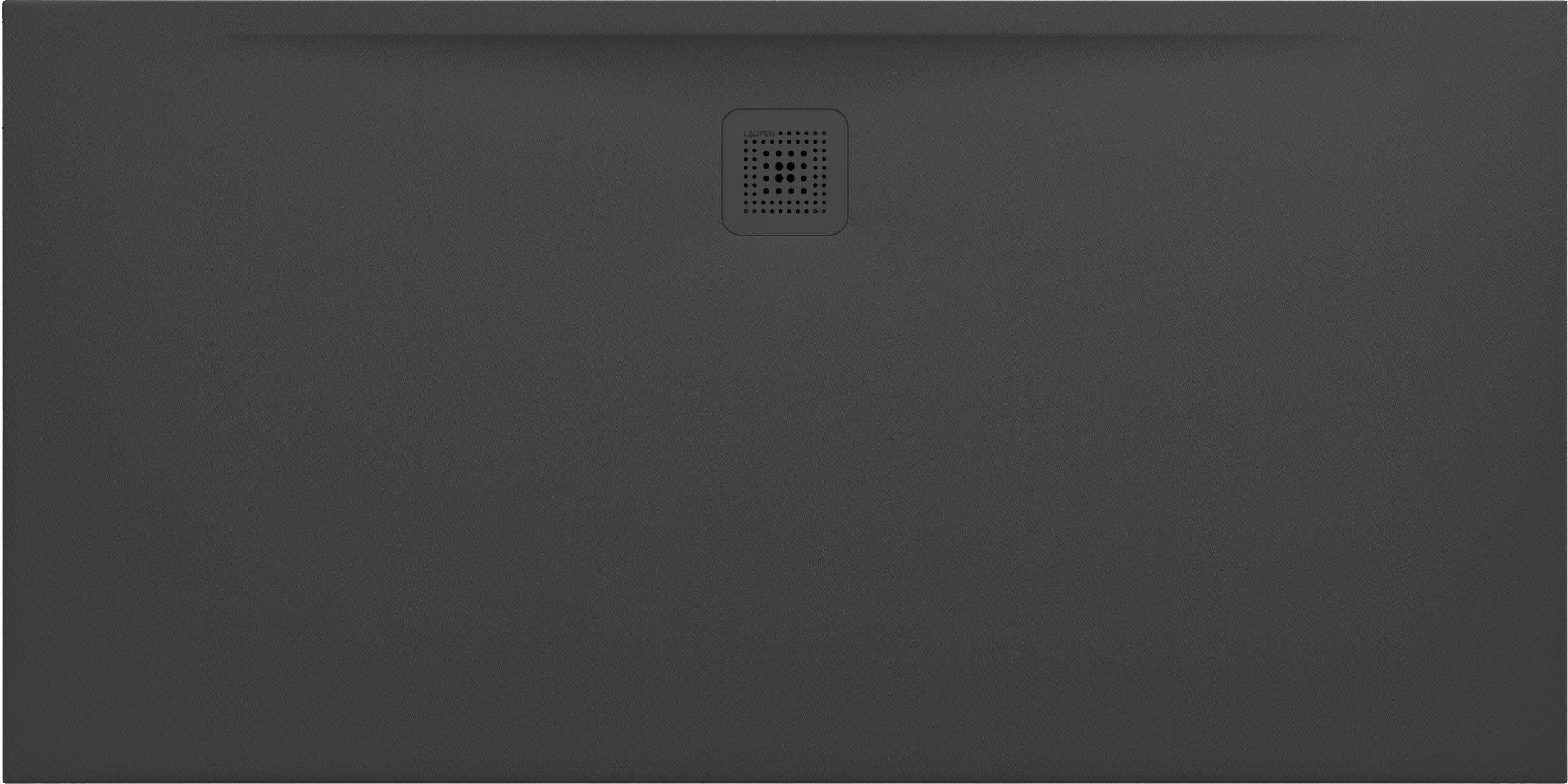 Laufen Pro brodzik prostokątny 160x80 cm czarny H2109540800001