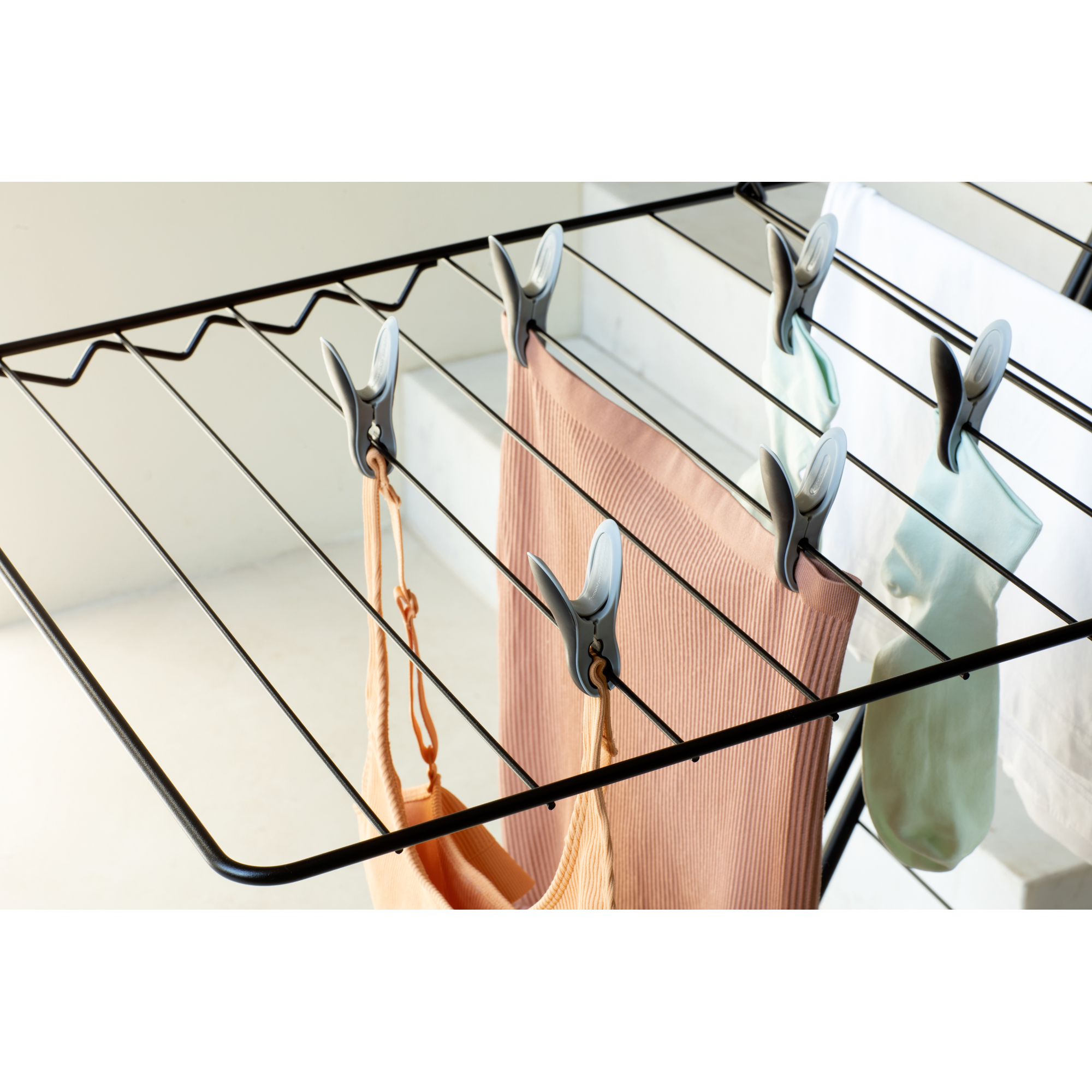 Brabantia klamerki na pranie 8 sztuk czarne 149405 - Wysyłka w 24h