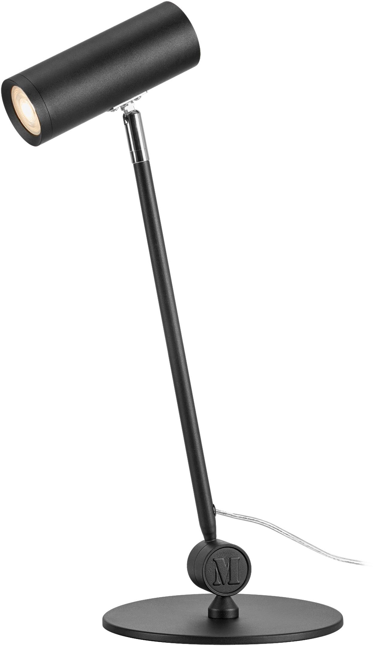 Markslöjd Arlo lampa biurkowa 1x4,9 W czarna 109183