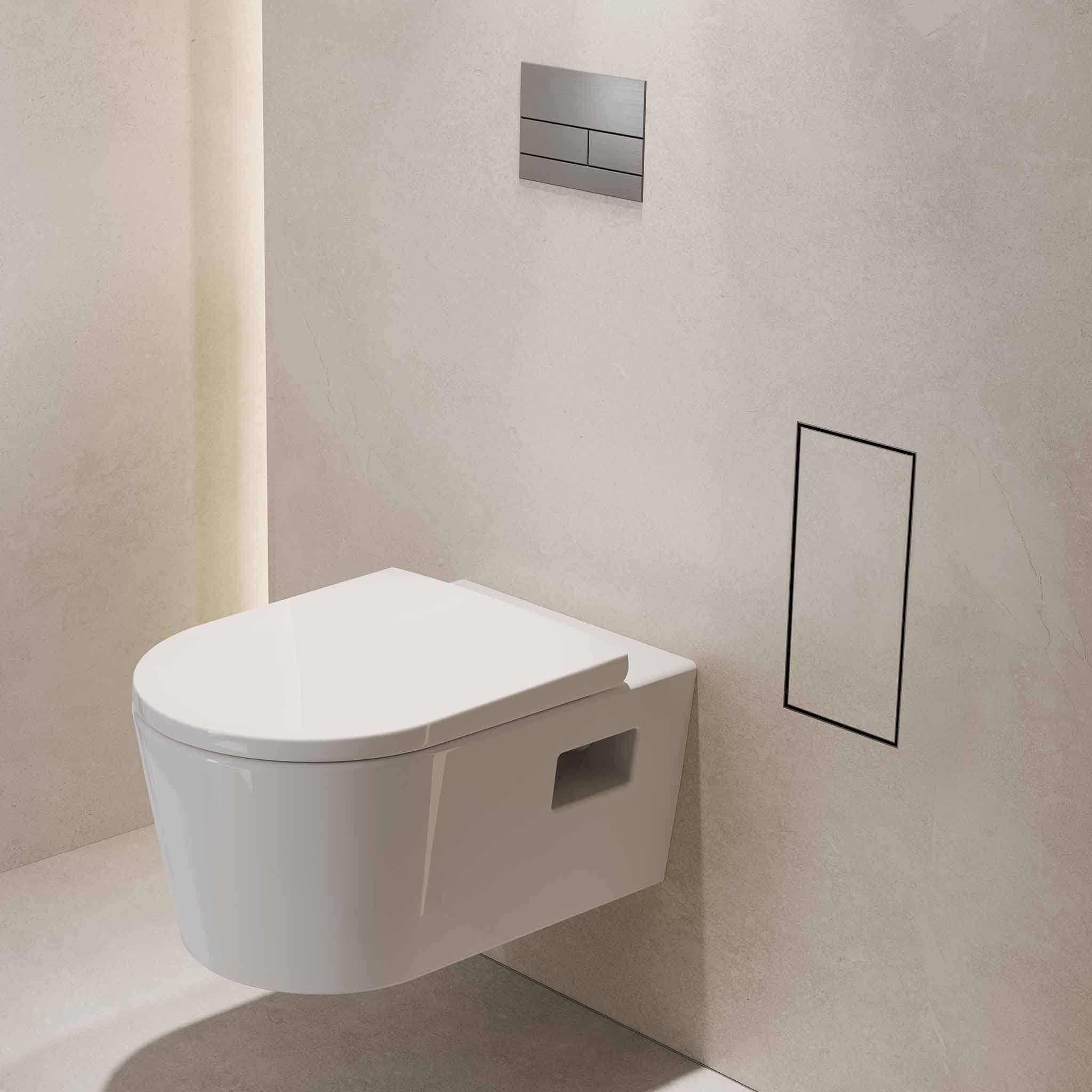 Hansgrohe XtraStoris Rock kosz na śmieci wnękowy 2,5 l biały mat 56063700
