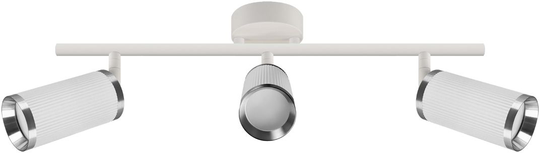 Strühm Frida lampa podsufitowa 3x35 W biała-chrom 04202