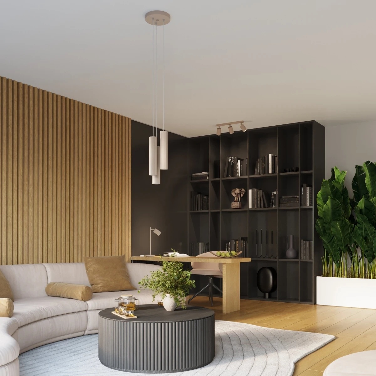 Sollux Lighting Karbon lampa biurkowa 1x10 W kaszmir SL.1770