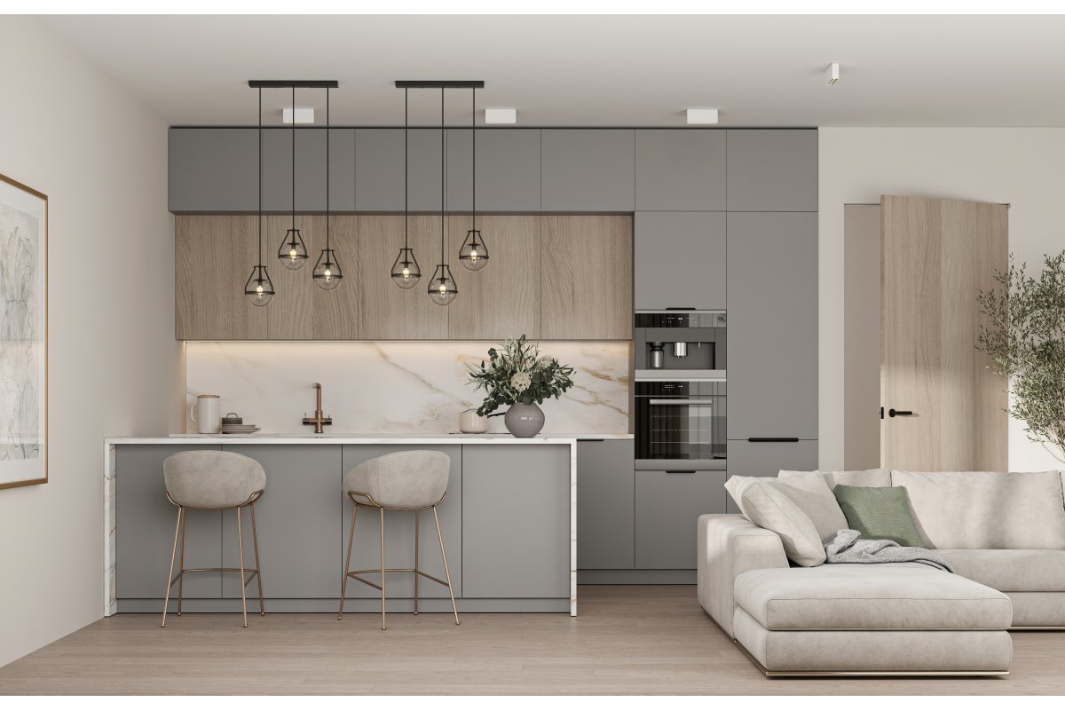 GTV Drop lampa wisząca 3x25 W czarna-przydymiona OS-DRO3-10-DEC