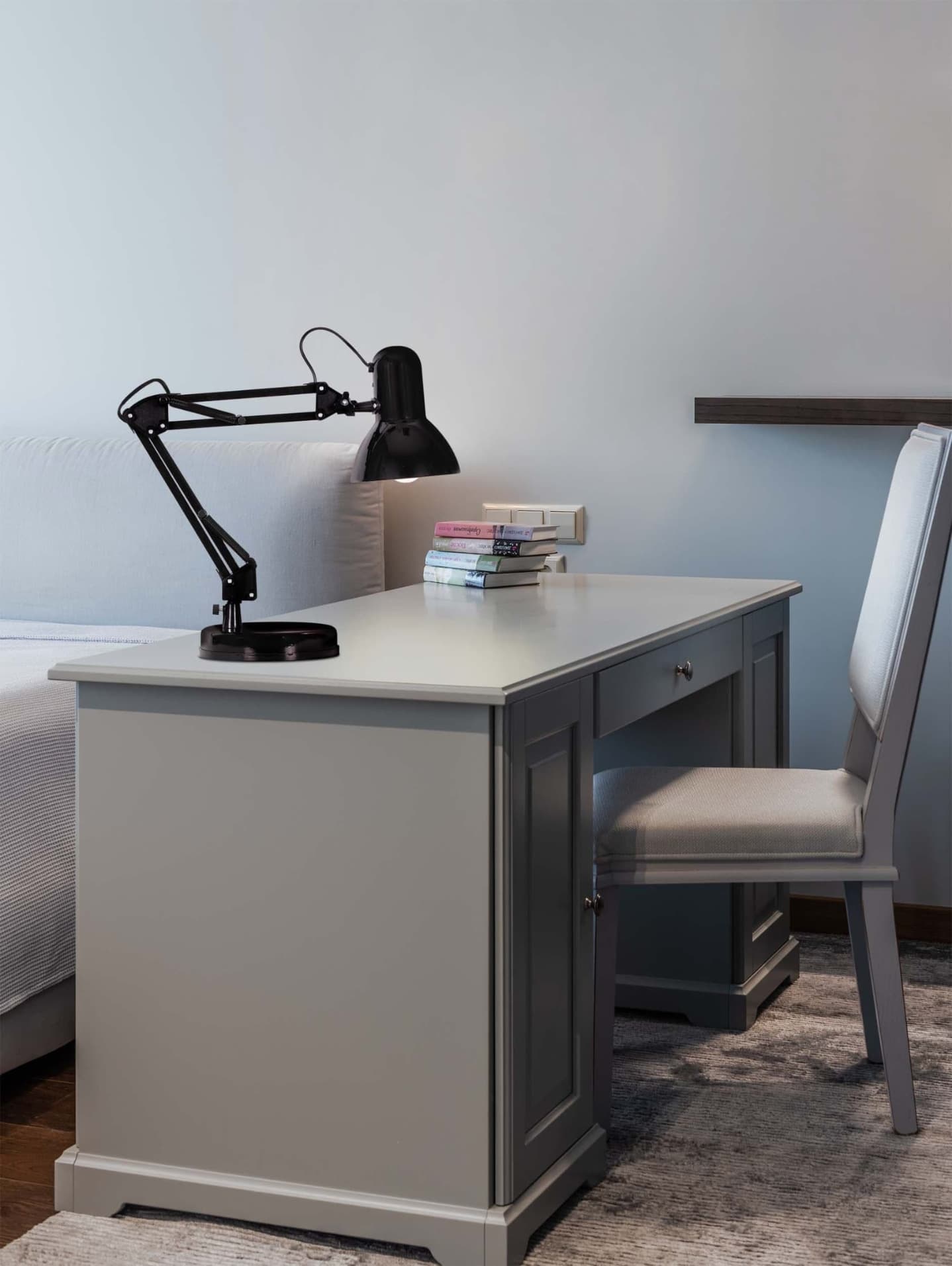 Kaja Cosmo lampa biurkowa 1x60 W czarna K-MT-COSMOCZARNY