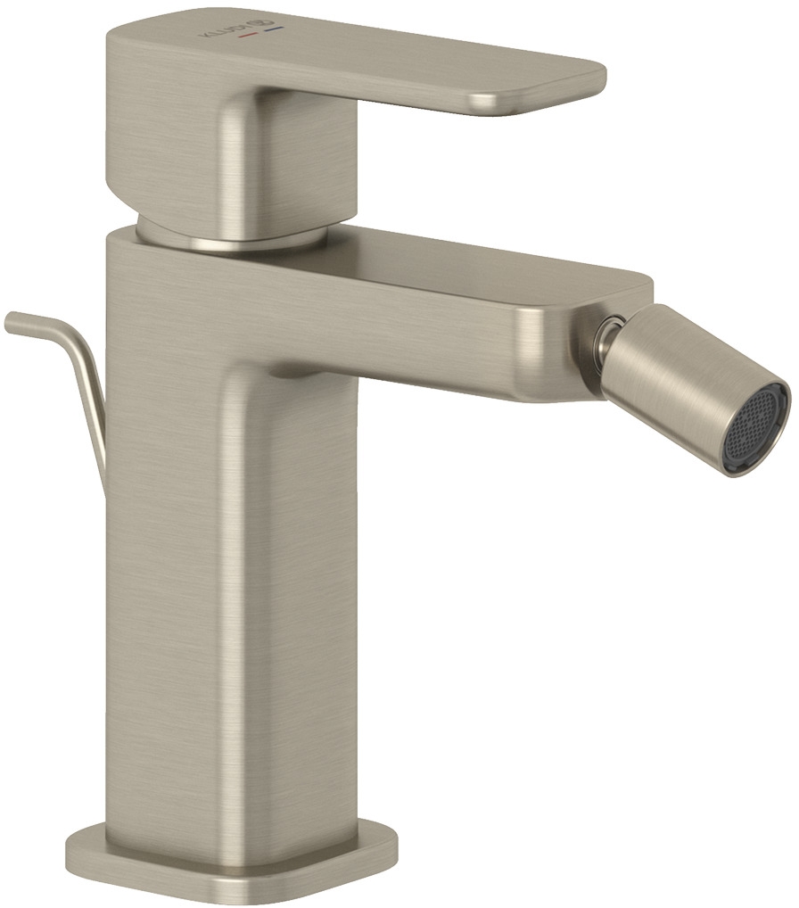 Kludi Renon bateria bidetowa stojąca nikiel szczotkowany 42216N575