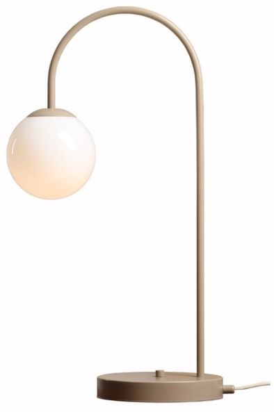 Aldex Una lampa stołowa 1x10 W beżowa 1116B17