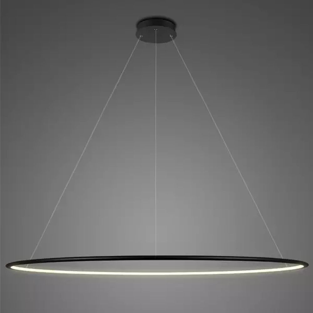 Altavola Design Ledowe Okręgi lampa wisząca 1x75W LED czarny LA073/P_200_in_3k_black
