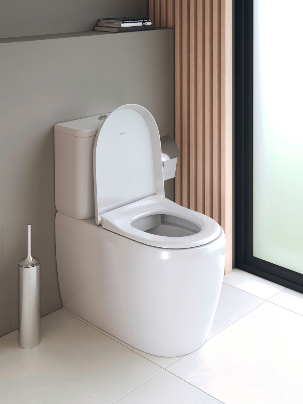 Duravit Qatego deska sedesowa wolnoopadająca biała 0027490000