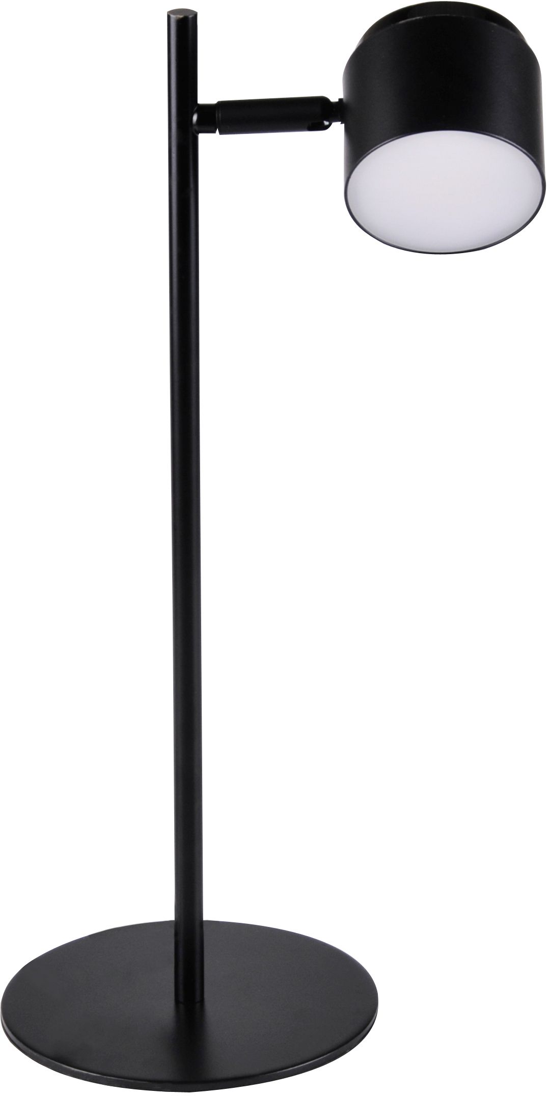 Goldlux Kubik lampa biurkowa 1x4,2 W czarna 318428