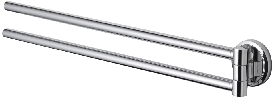 Bisk Seduction wieszak dwuramienny ruchomy chrom 03588