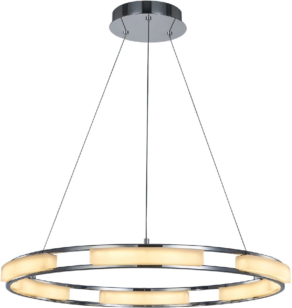 Italux Theodore lampa wisząca 1x60 W chrom MD17006017-6A