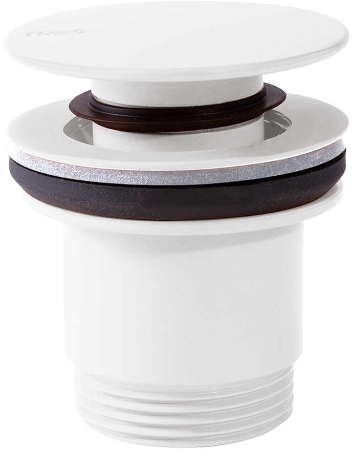 Tres Simple korek do umywalki biały 24284001BM