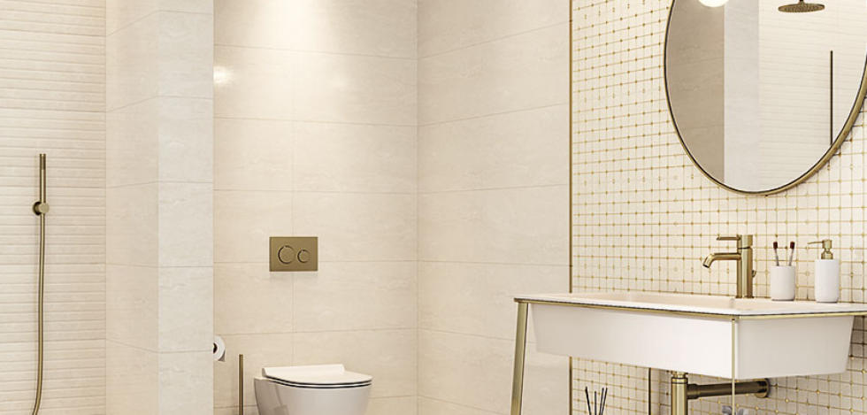 Paradyż Anello dekor ścienny 30x60 cm inserto B beżowy