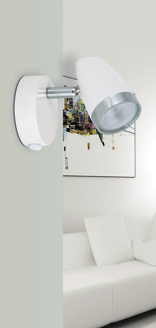 Rabalux Karen kinkiet 1x4 W biały 6666