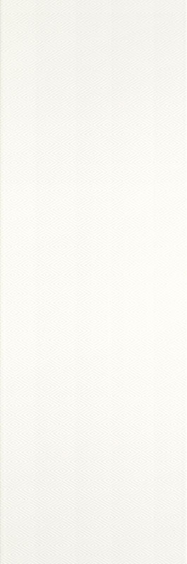 Paradyż Shiny Lines płytka ścienna 29,8x89,8 cm romb biała