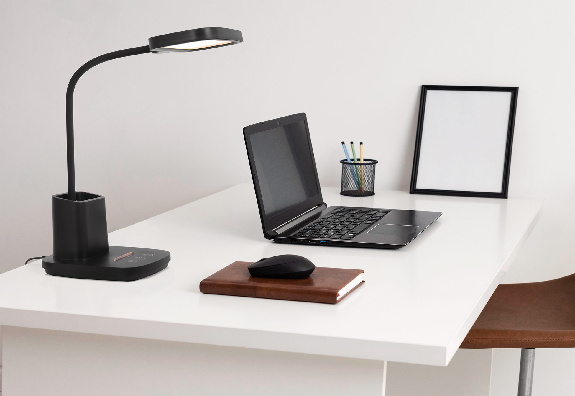 Kaja Tola lampa biurkowa 1x9 W czarna K-BL1301CZARNY