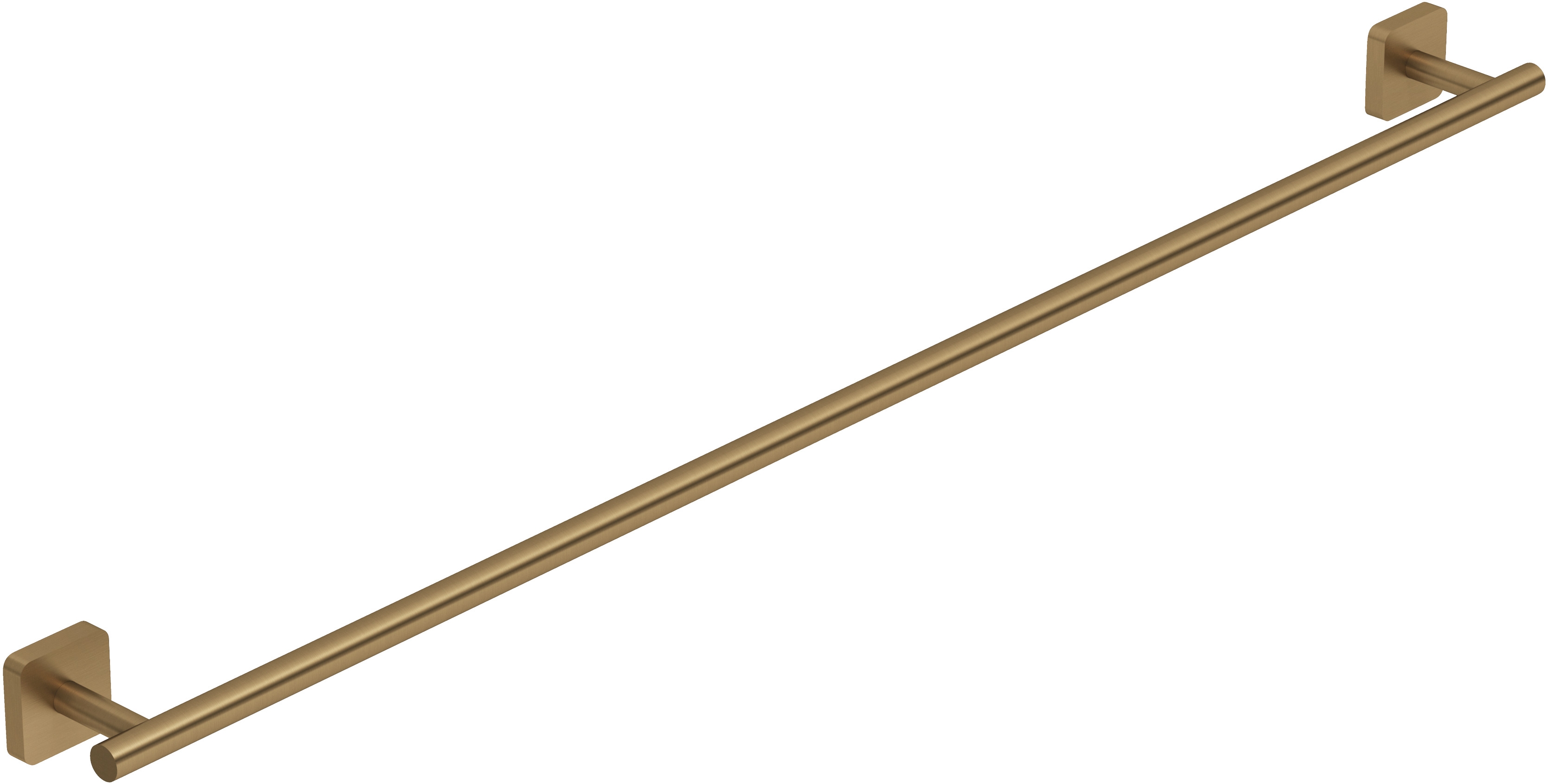 Kludi Vela S drążek na ręcznik 80 cm brązowy szczotkowany 25961N1