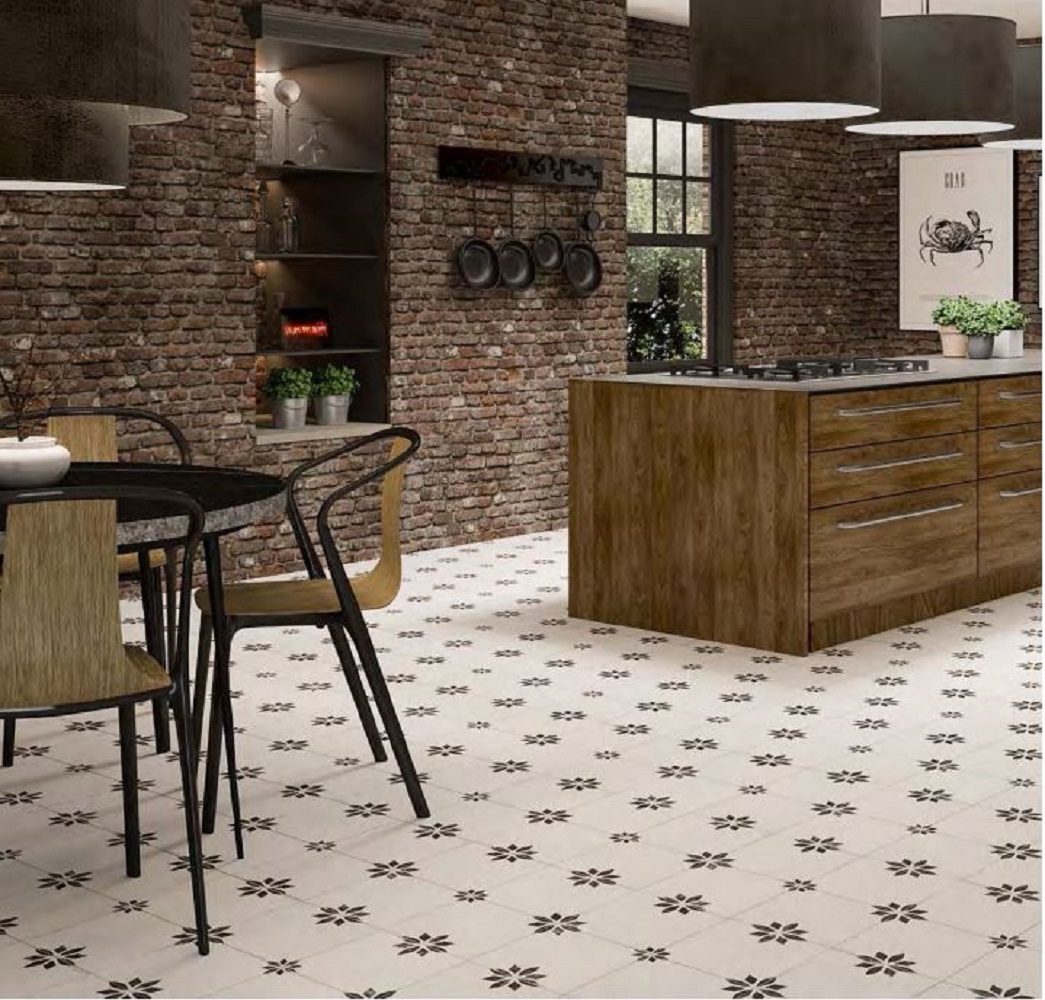 Peronda Duomo Savannah Black płytka ścienno-podłogowa 45,2x45,2 cm 38714