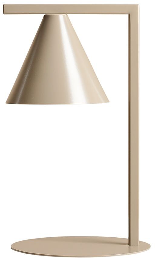 Aldex Form lampa biurkowa 1x10 W beżowa 1108B17