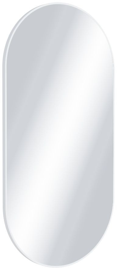 Excellent Revia lustro 100x50 cm owalne biały mat DOEX.RE100.050.WH