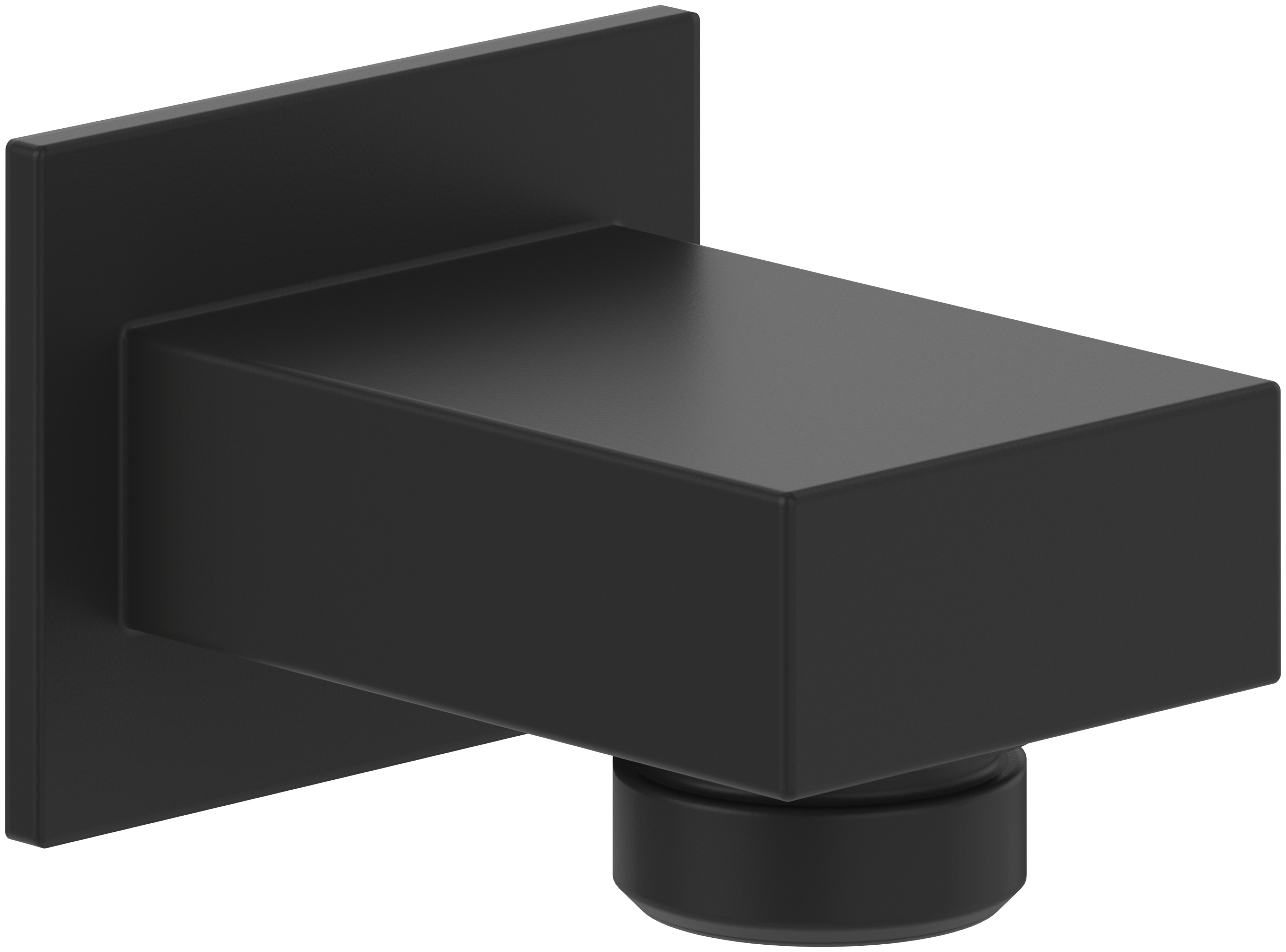 Villeroy & Boch Universal Showers przyłącze kątowe czarny mat TVC000457000K5