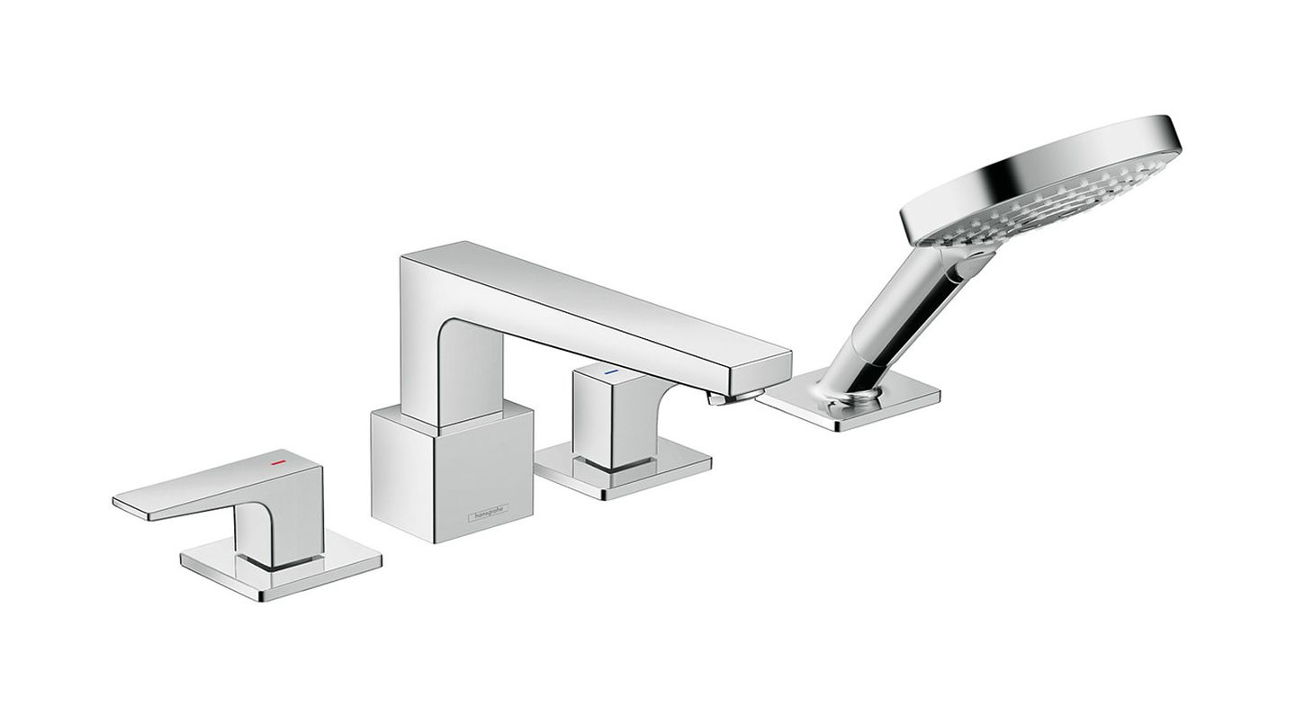 Hansgrohe Metropol bateria nawannowo-prysznicowa 4-otworowa chrom 32553000