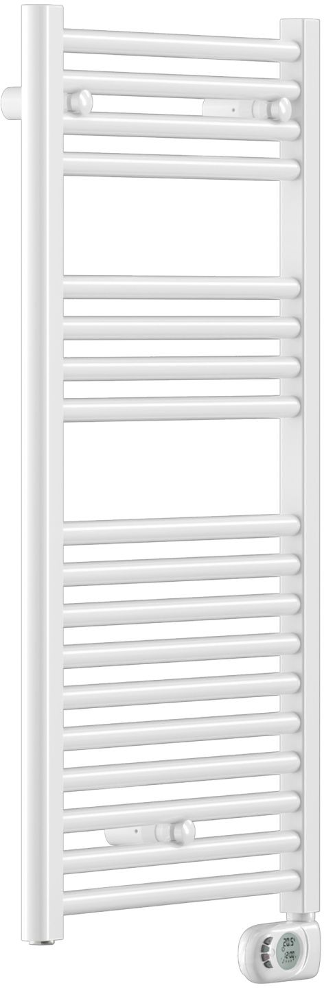 Zehnder Aura grzejnik elektryczny z grzałką 98x50 cm biały PBEZ-090-50/MQ
