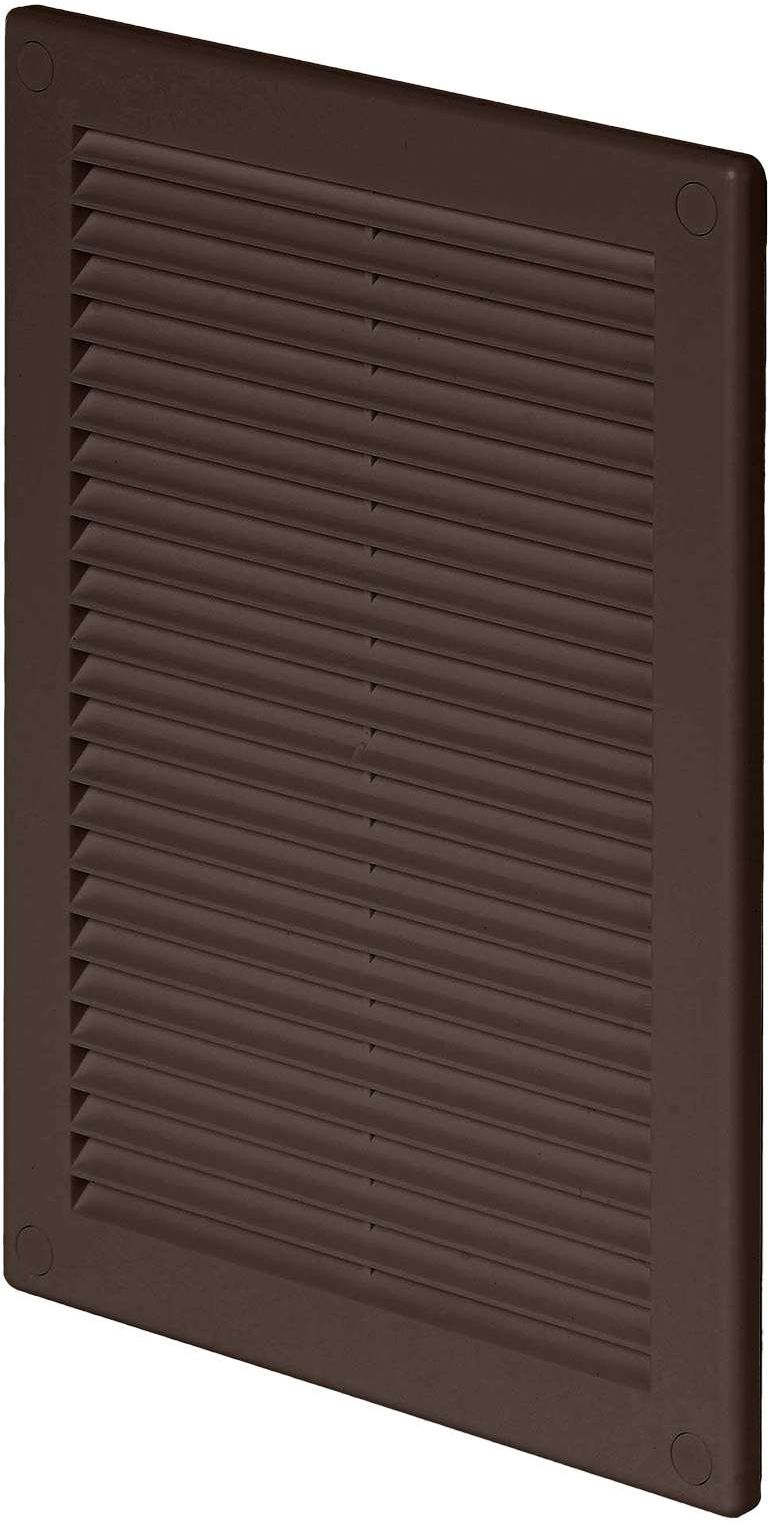 Awenta TRU kratka 250x180 mm brązowa TRU4BR