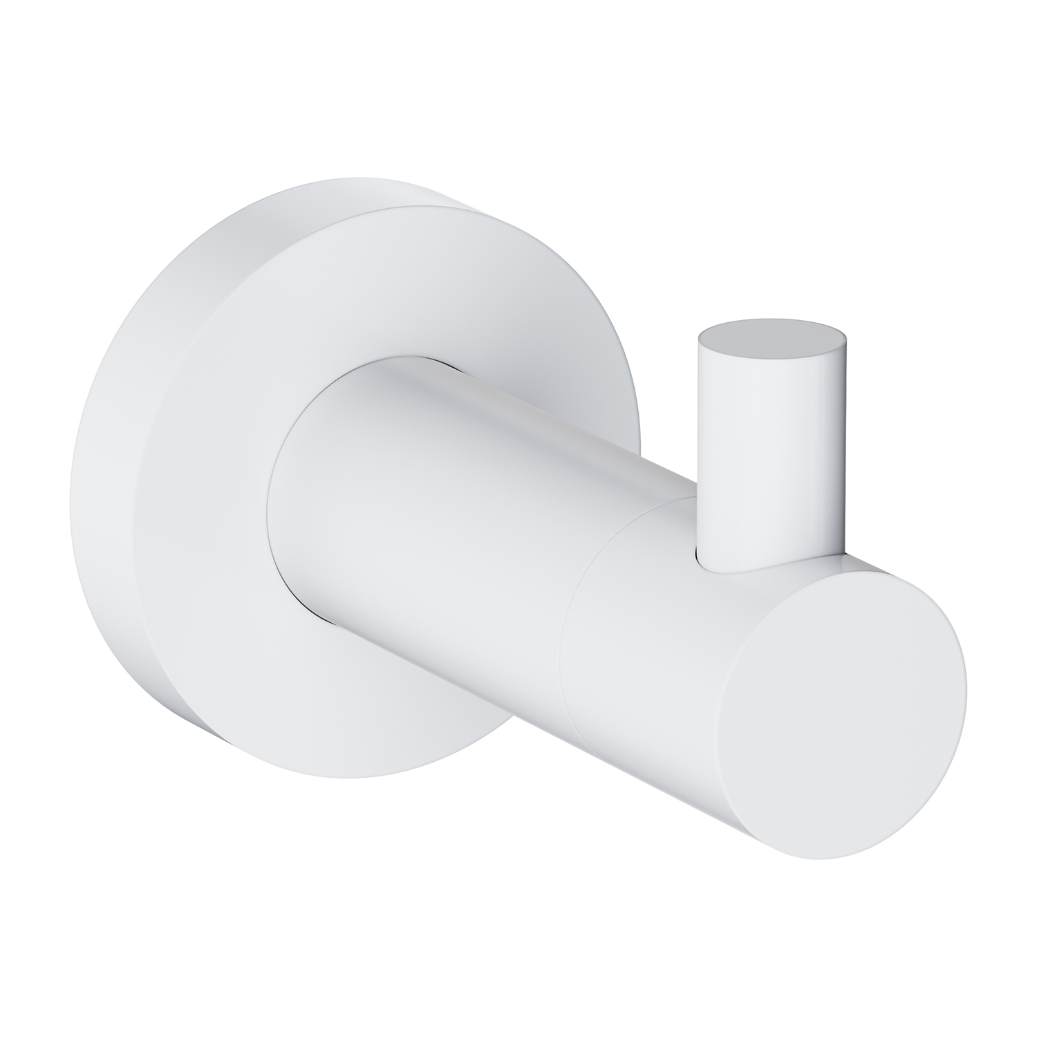 Omnires Modern Project wieszak na ręcznik biały mat MP60110WM - Wysyłka w 24h