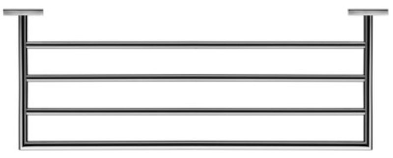 Duravit Karree półka na ręczniki chrom 0099621000