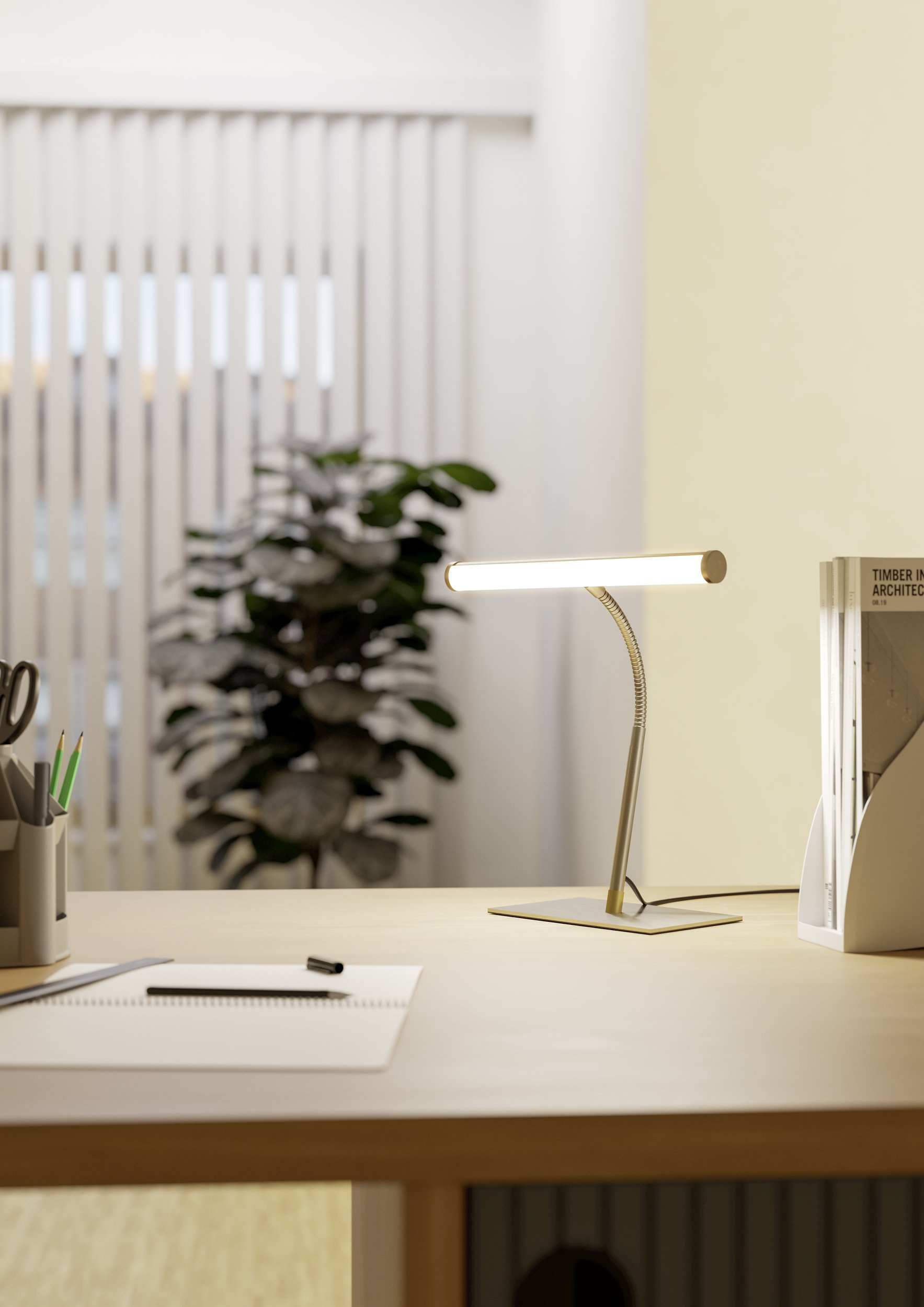 Eglo Riccione lampa biurkowa 1x6 W nikiel szczotkowany 901982