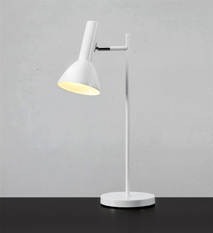 Markslöjd Metro lampa biurkowa 1x40 W biała 108688