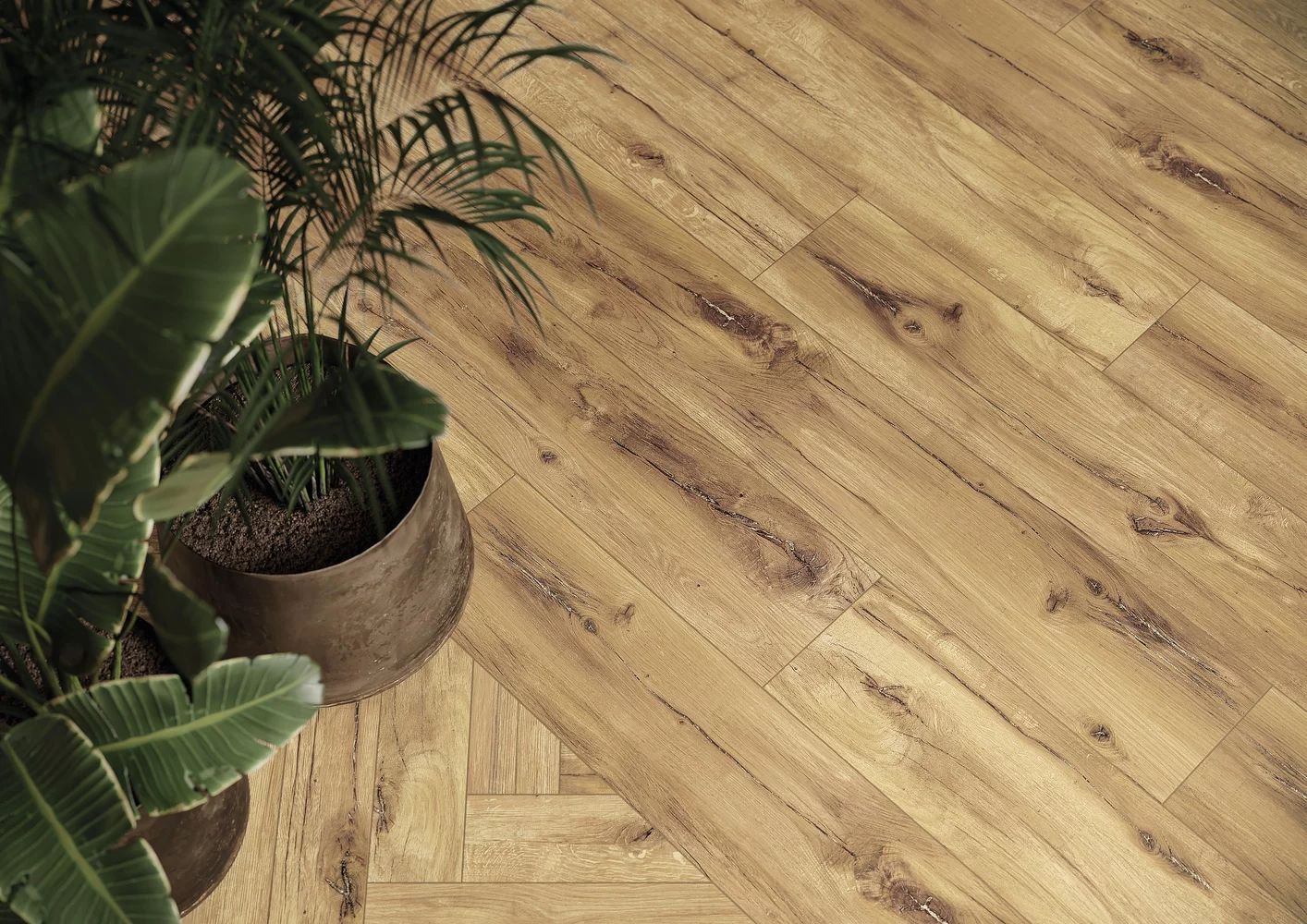 Paradyż Rustland płytka ścienno-podłogowa 119,8x19,8 cm brązowa