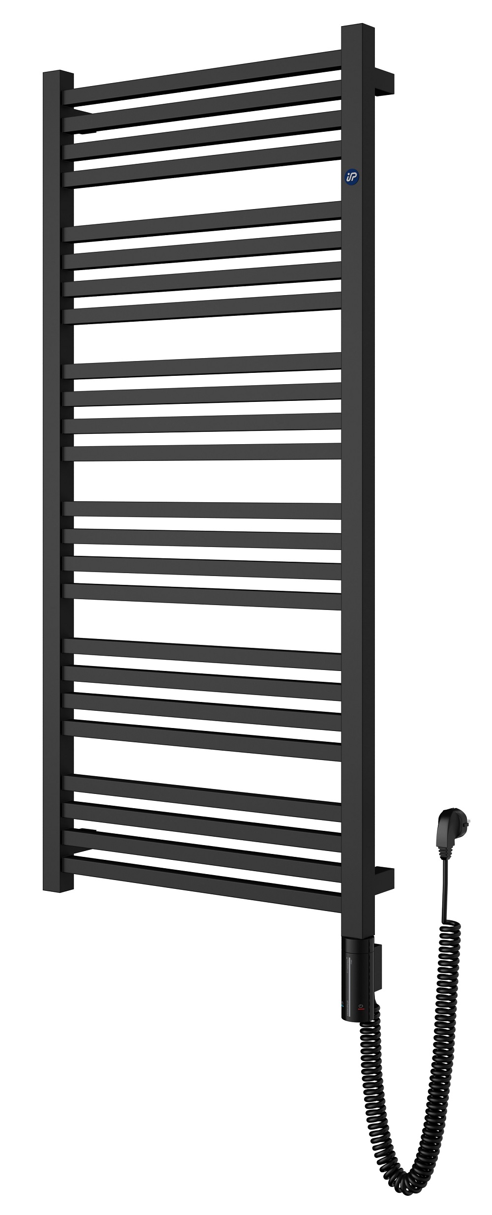 Instal Projekt Stick Electro grzejnik elektryczny 185x50 cm czarny mat STIE-50/190C31+GH-09C2