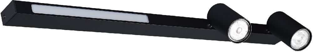 Zuma Line Mannari lampa podsufitowa 2x5 W czarna S230757203