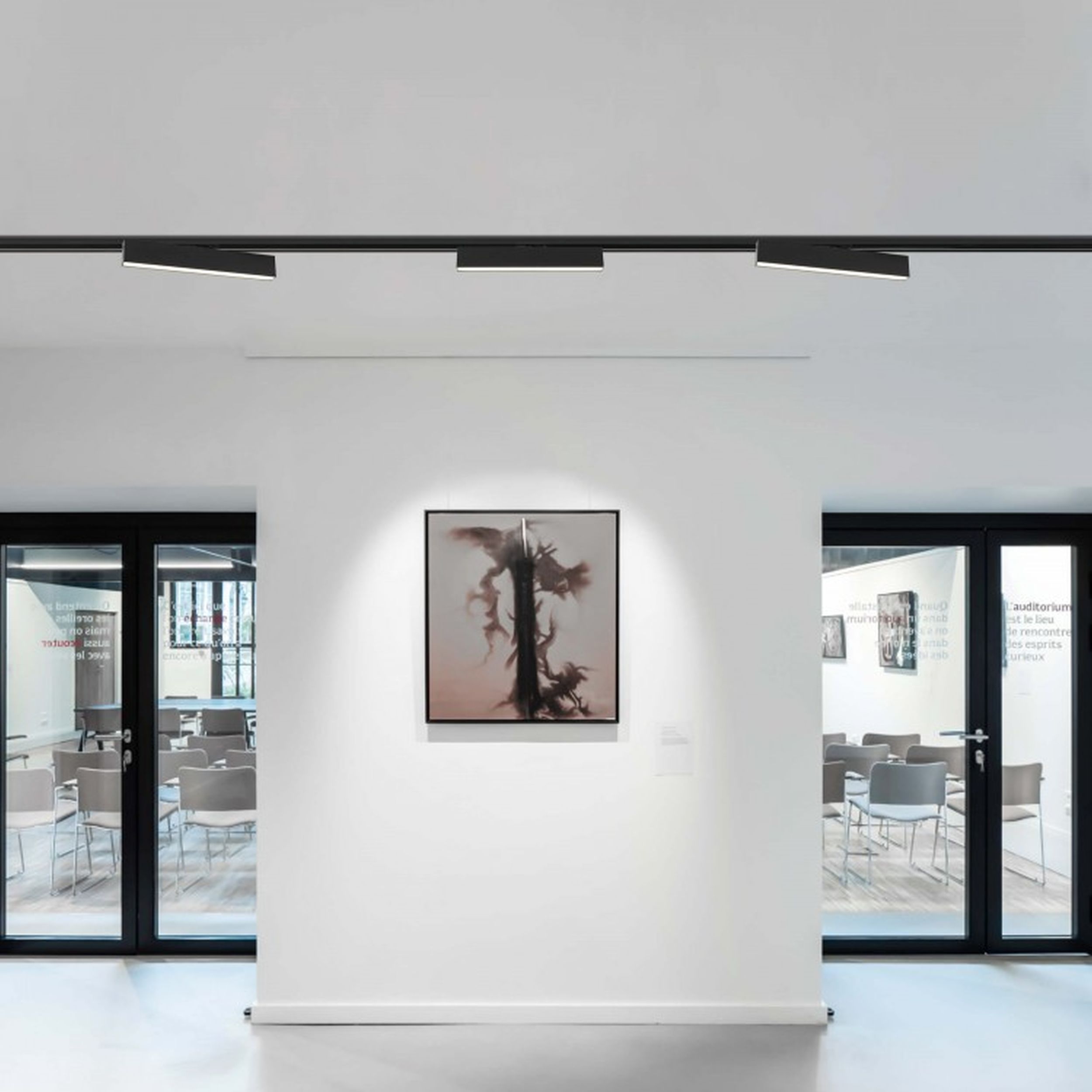 Light Prestige System 1F lampa do szynoprzewodów Moon 1x12W LED czarna LP-559/4R-1FBK