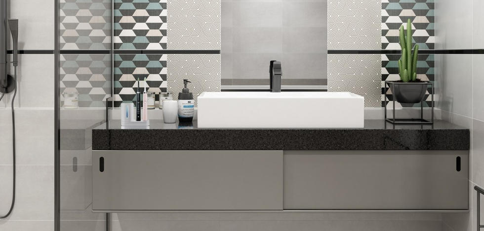 Paradyż listwa ścienna 2,3x60 cm czarny połysk