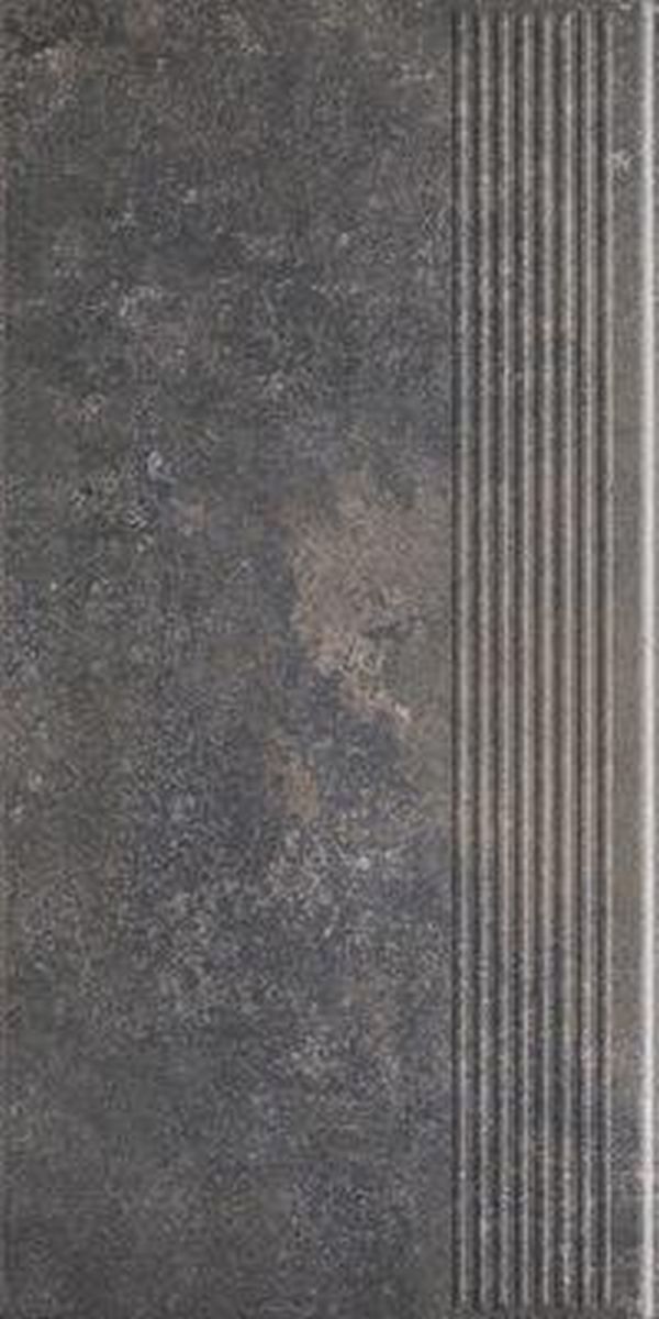 Paradyż Viano stopnica 60x30 cm szara
