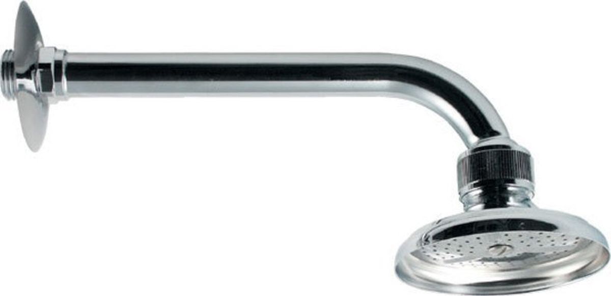 Sapho deszczownica 8,2 cm okrągła z ramieniem ściennym chrom 905
