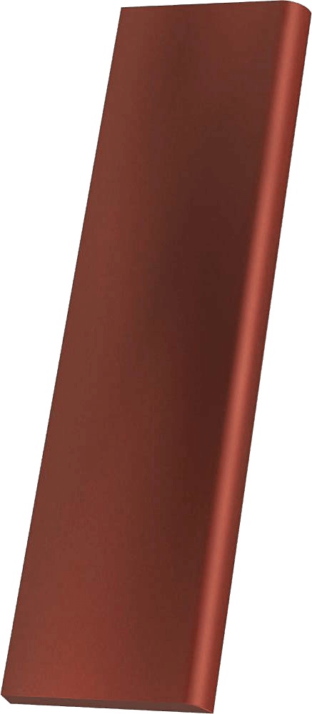 Paradyż Cloud cokół podłogowy 8,1x30 cm rosa czerwony