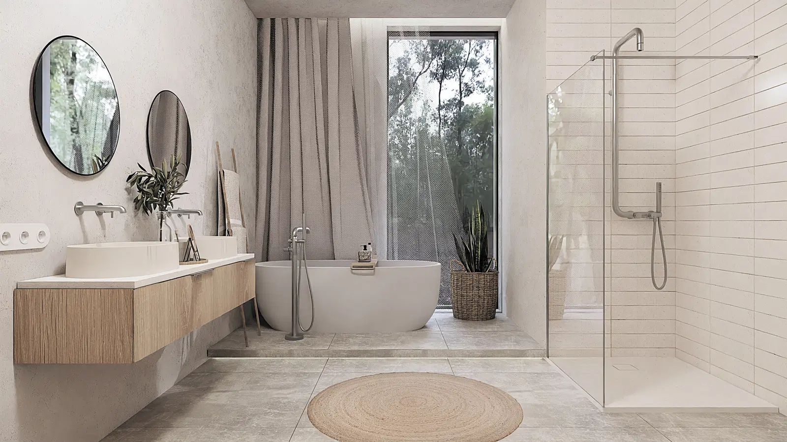 Deante Prizma ścianka prysznicowa walk-in 120 cm stal szlachetna/szkło przezroczyste KTJ_F32P