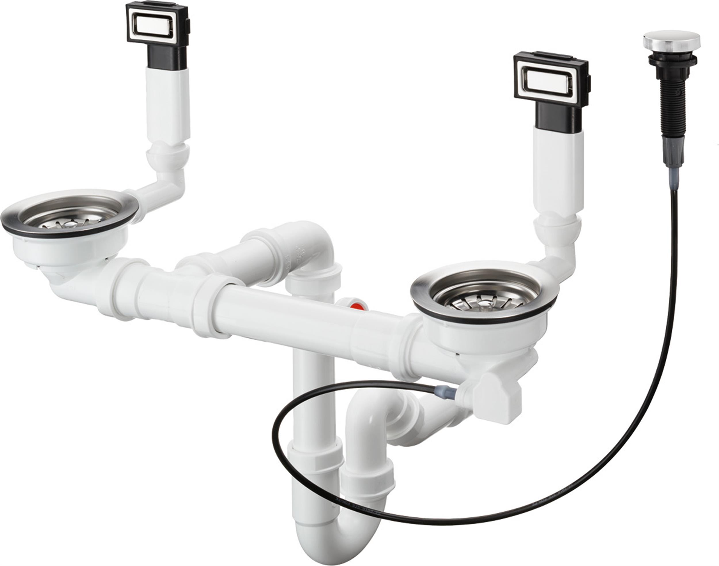 Hansgrohe D15-11 syfon zlewozmywakowy stal szlachetna 43932800