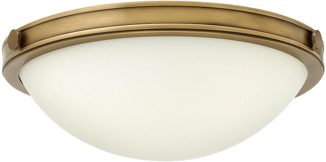 Elstead Lighting Collier plafon 2x40 W stary mosiądz HK-COLLIER-F-S