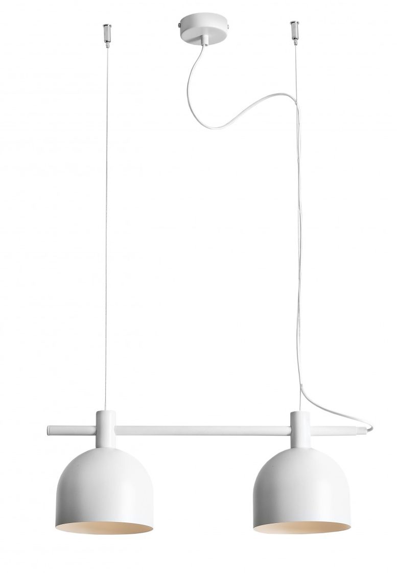 Aldex Beryl lampa wisząca 2x15 W biała 976H
