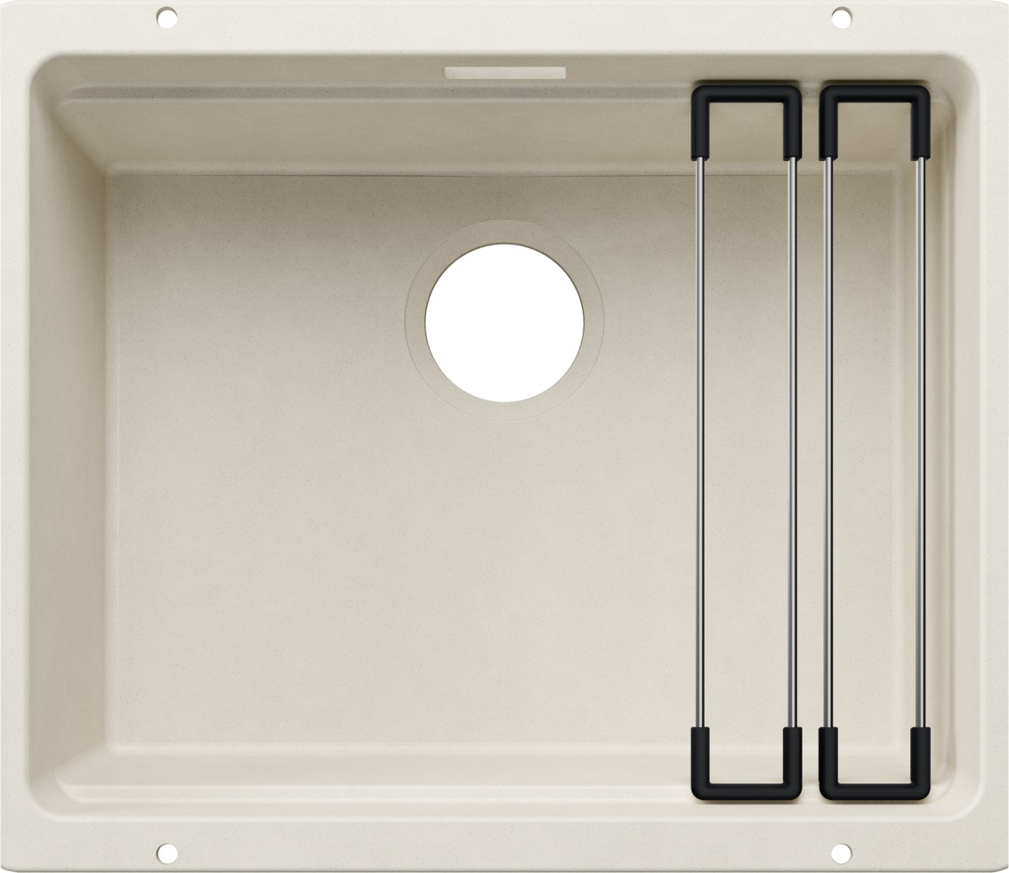 Blanco Etagon 500-U zlewozmywak granitowy 53x46 cm delikatnie biały 527756