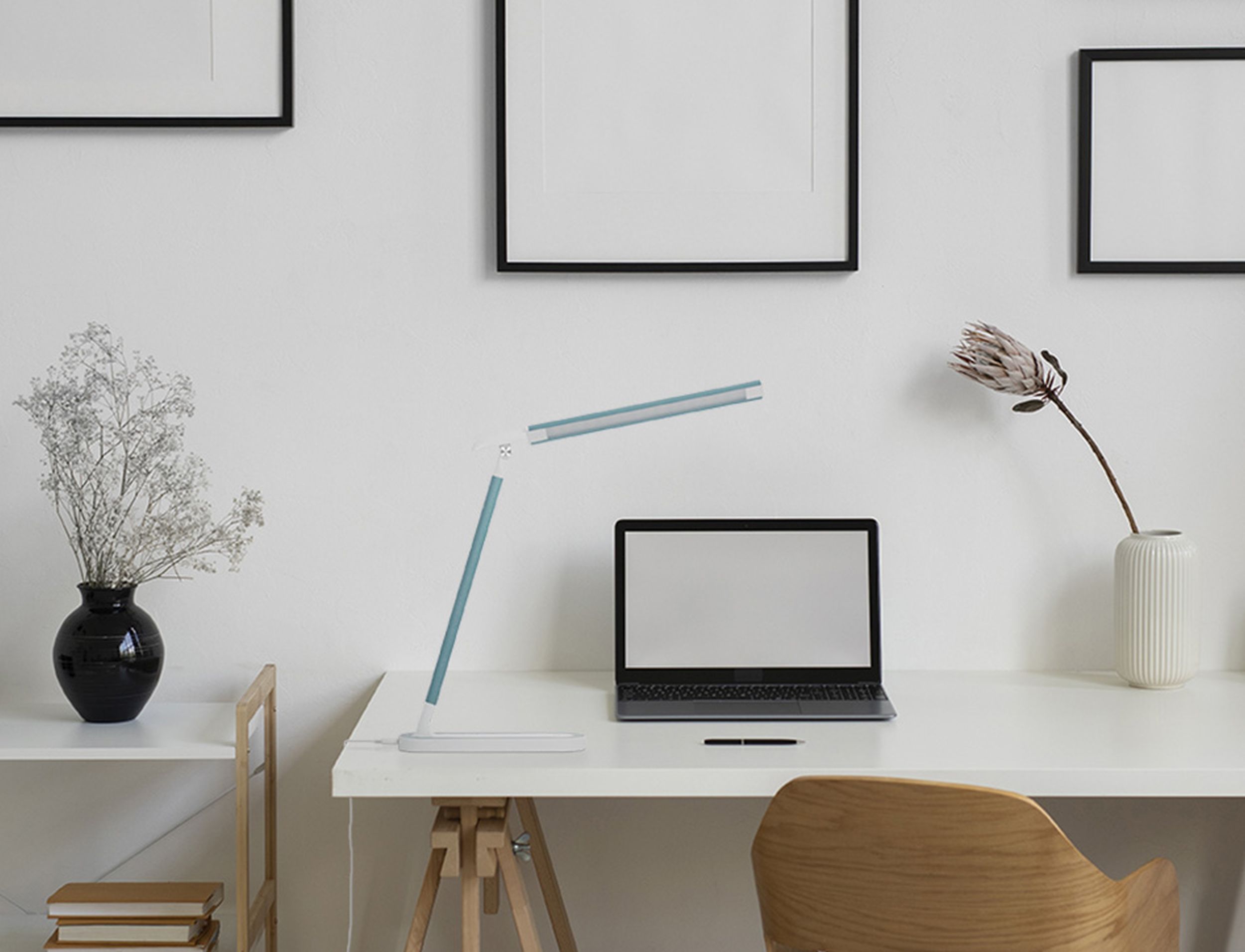 Kaja Niko lampa biurkowa 1x5W LED turkusowy K-MT-206ZIELONY